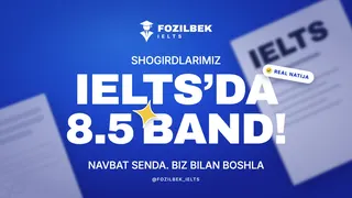 Creatividad publicitaria en Telegram Ads @fozilbek_ielts
