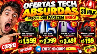 Ad creative on Telegram Ads @ofertaescolhida_tech