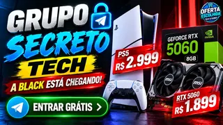 Ad creative on Telegram Ads @ofertaescolhida_tech
