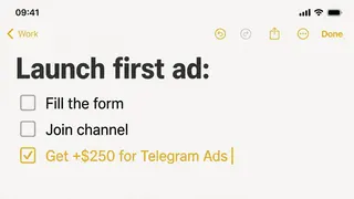 Рекламный креатив в Telegram Ads