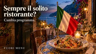 Ad creative on Telegram Ads @fuorimenu_it